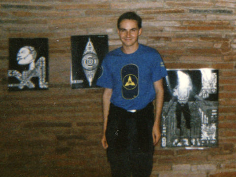 Exhibition at Cyberland shop – Toulouse 1995