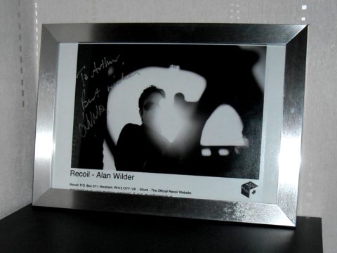 Cute picture of Alan Wilder / Recoil for me (2008)