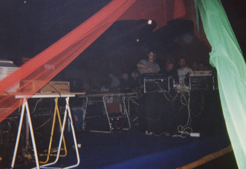 Daft Punk live (right) - David Carretta gear (left)